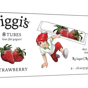 SIGGI'S SQUEEZABLE TUBES-LOW FAT YOGURT STRAWBERRY