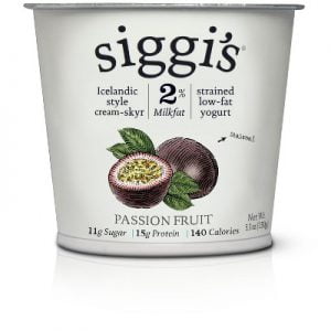 SIGGI'S SKYR ICELANDIC STYLE STRAINED LOW FAT YOGURT 2% YOGURT SEASONAL