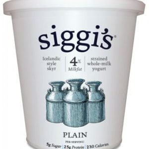SIGGI'S SKYR ICELANDIC STYLE STRINED WHOLE MILK YOGURT PLAIN