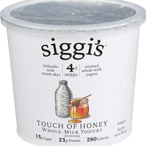 SIGGI'S SKYR ICELANDIC STYLE STRINED WHOLE MILK YOGURT HONEY