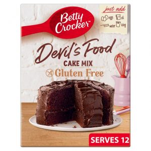 BETTY CROCKER GLUTEN FREE DEVILS FOOD CAKE