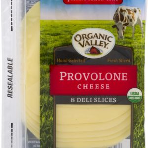 ORGANIC VALLEY CHEESE SLICED PROVOLONE 8 SLICES