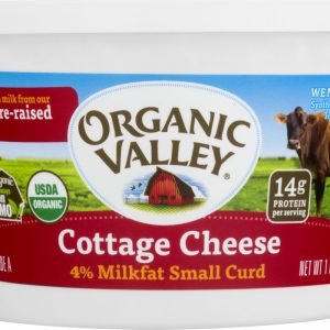 ORGANIC VALLEY COTTAGE CHEESE 4% FAT REGULAR