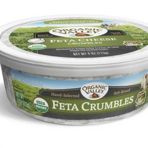 ORGANIC VALLEY FETA CHEESE CRUMBLES