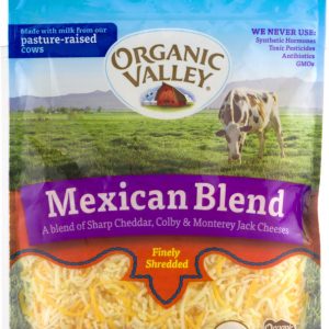 ORGANIC VALLEY CHEESE MEXICAN BLEND SHREDDED