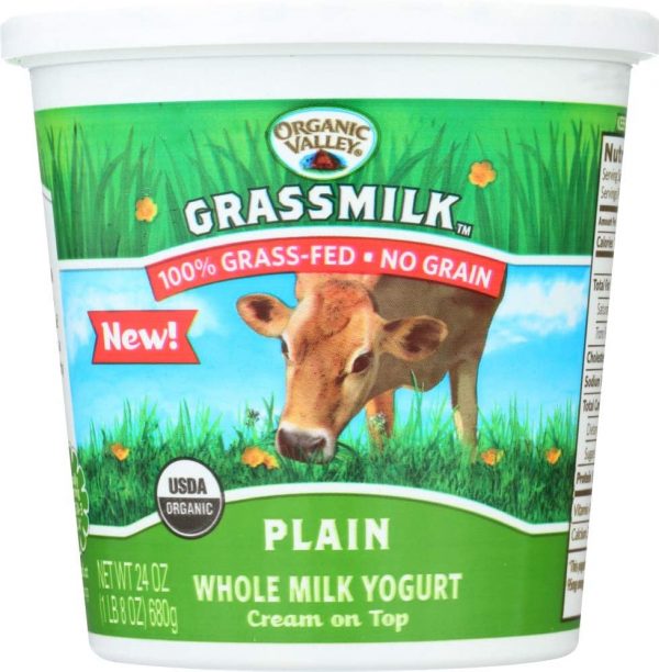 ORGANIC VALLEY YOGURT GRASSMILK VANILLA CPT International