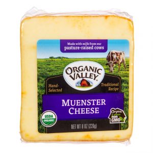 ORGANIC VALLEY CHEESE MUENSTER RED RIND