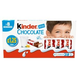 KINDER MINI TREATS T8 X10 X4 £1.25 PMP