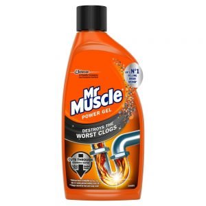 MR MUSCLE KITCHEN & BATHROOM DRAIN GEL 500ML