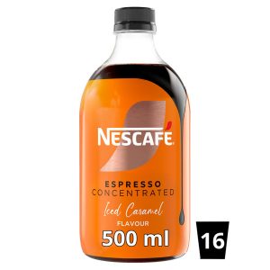 NESCAFE ICED COFFEE ESPRESSO CONCENTRATED CARAMEL FLAVOUR