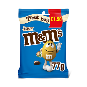 M & M'S CRISPY TREAT BAG £1.50 PMP