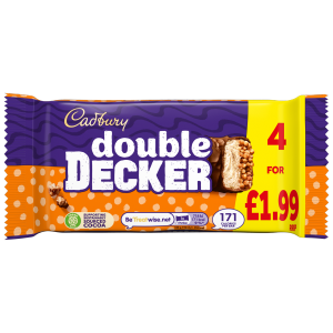 CADBURY DOUBLE DECKER 4PK PMP £1.99