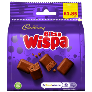CADBURY WISPA SNACKSIZE 4PK £1.85