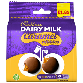 CADBURY CARAMEL NIBBLES PMP 185P