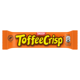 NESTLE TOFFEE CRISP MILK CHOCOLATE BAR