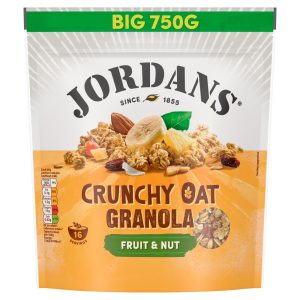 JORDANS CRUNCHY OAT FRUIT & NUT GRANOLA BREAKFAST CEREAL