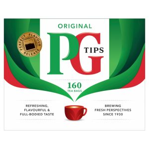PG TIPS TEA BAGS 160'S