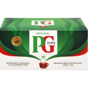 PG TIPS TEA 40'S BOX