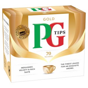 PG TIPS TEA 70S  GOLD