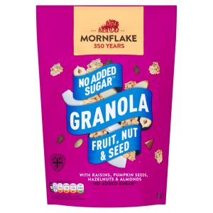 MORNFLAKE NO ADDED SUGAR GRANOLA - FRUIT, NUT & SEED