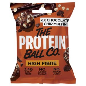 THE PROTEIN BALL CO - CHOC CHIP MUFFIN PROTEIN BALLS (BREAKFAST TO-GO)