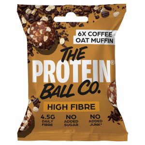 THE PROTEIN BALL CO - COFFEE OAT MUFFIN PROTEIN BALLS (BREAKFAST TO-GO)