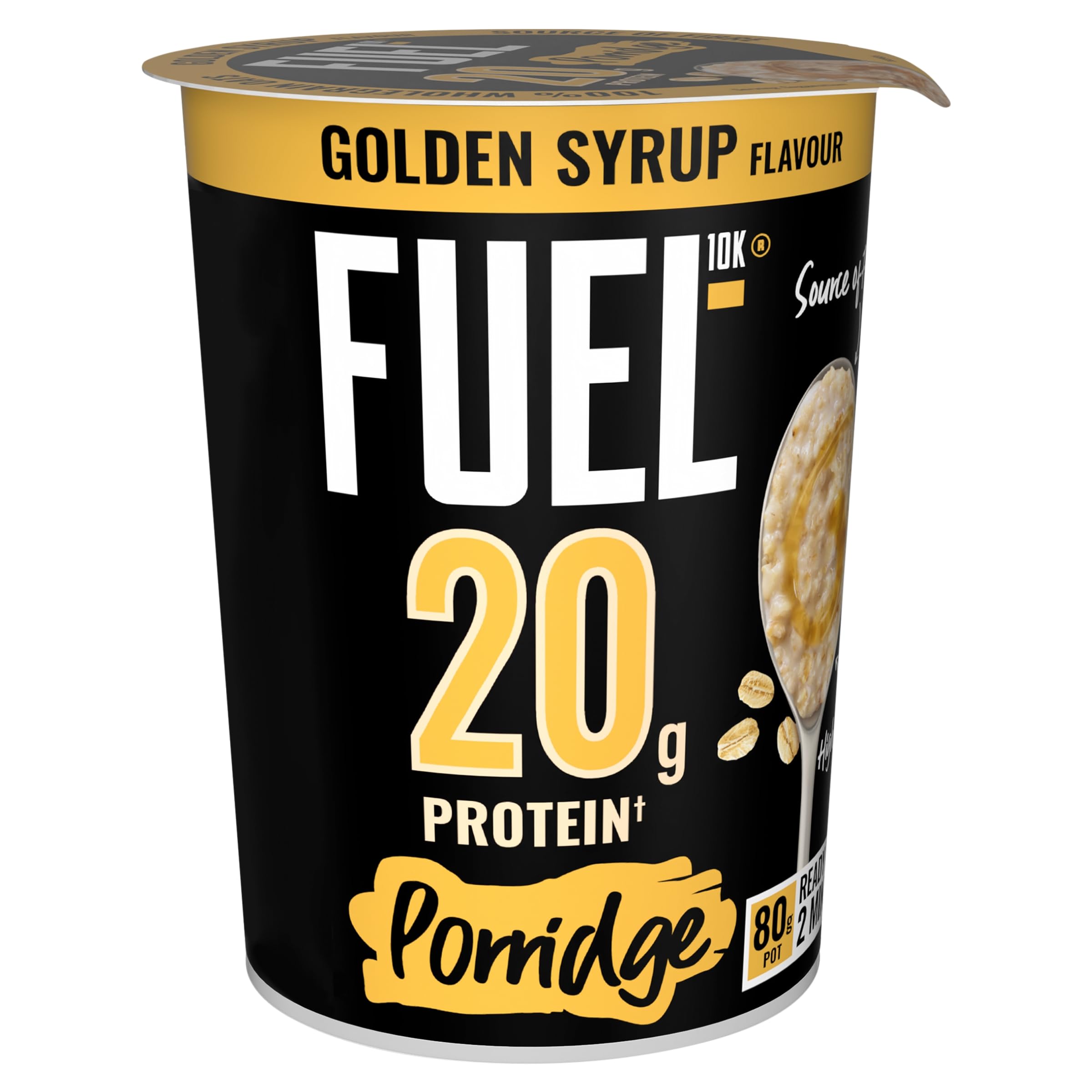 FUEL ULTIMATE GOLDEN SYRUP HIGH PROTEIN PORRIDGE OAT CEREAL POT
